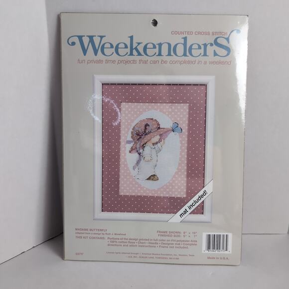 Lot of 3 Cross Stitch Kits JCA Weekenders Douglas Designs The New Berlin Co - Picture 3 of 8